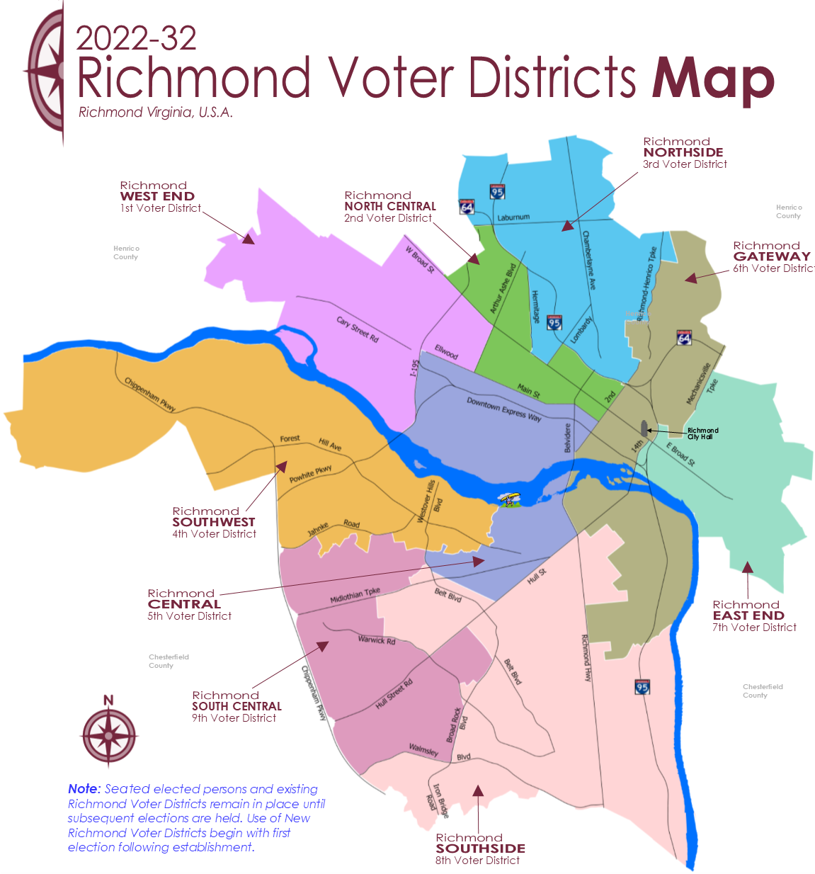 Richmond Virginia Map Get Latest Map Update